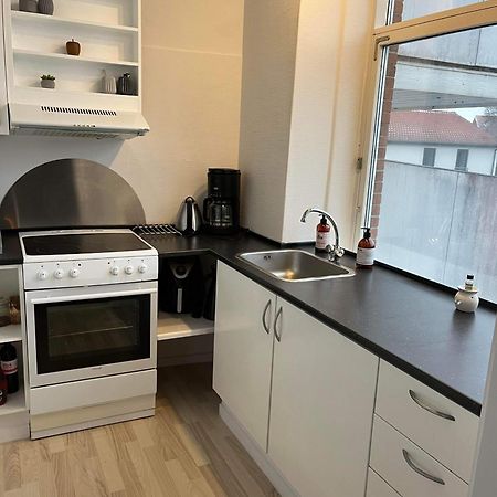 Ferienwohnung Tonders Bedste Udsigt Et Vaerelse Stue Spisestue Kokken Badevaerelse Exterior foto